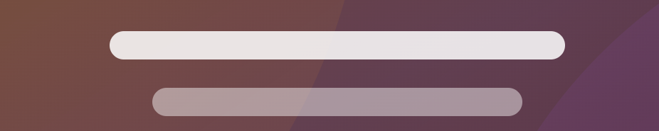 Transparency expanded banner